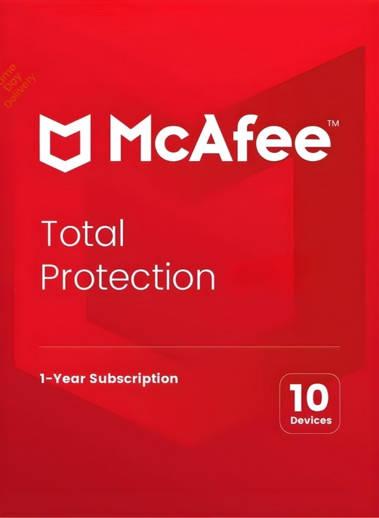 McAfee Total Protection | 10 Devices 1 Year | Digital License